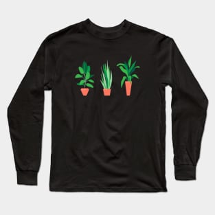 Ask me about my plants Long Sleeve T-Shirt